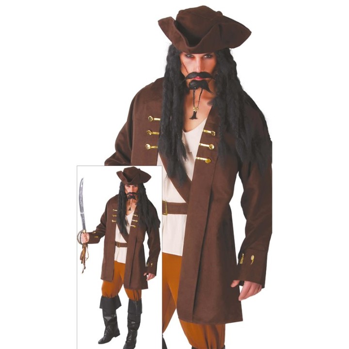 DISFRAZ CAPITAN PIRATA L (52/54) 80512
