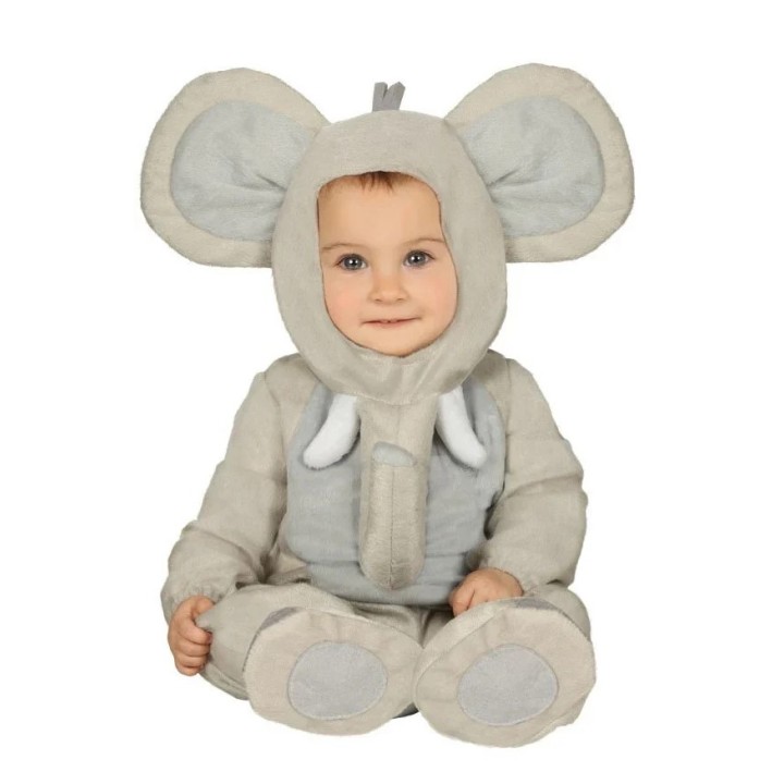 DISFRAZ ELEFANTE BEBE 18/24M 81089