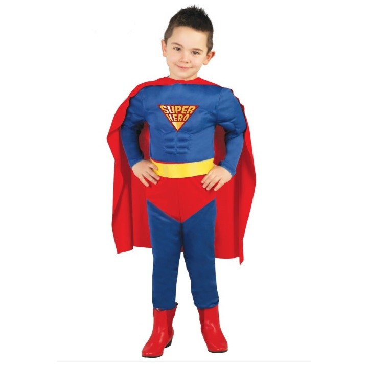 DISFRAZ HEROE MUSCULOSO INF. 5/6A 82670