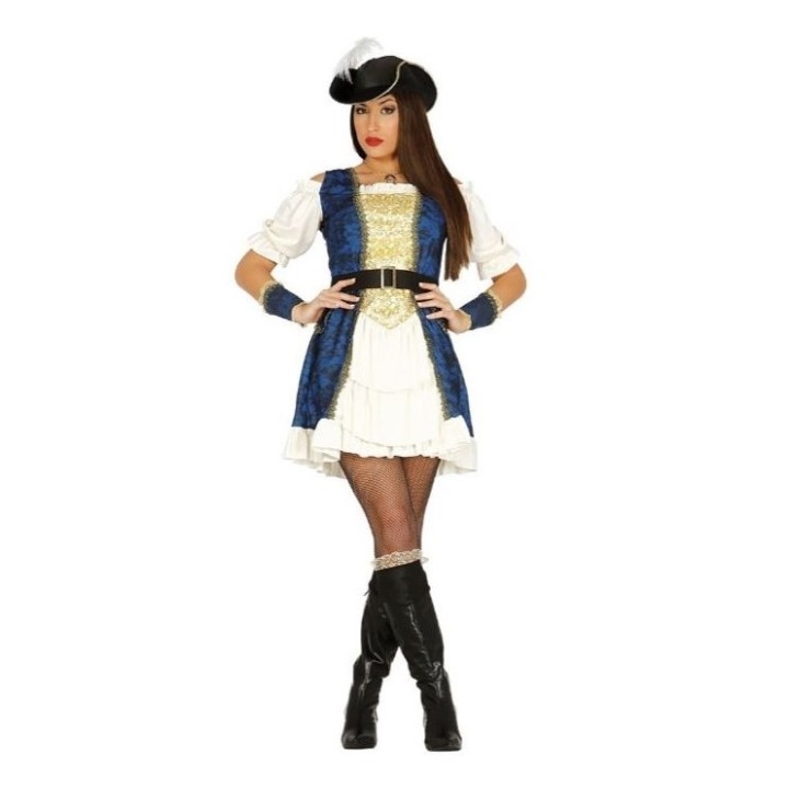 DISFRAZ PIRATA LUJO ADULTA M (38/40) 84621
