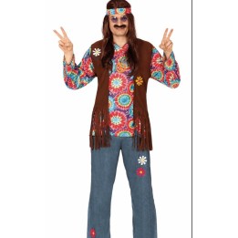 DISFRAZ HIPPIE HOMBRE L (52/54) 86606
