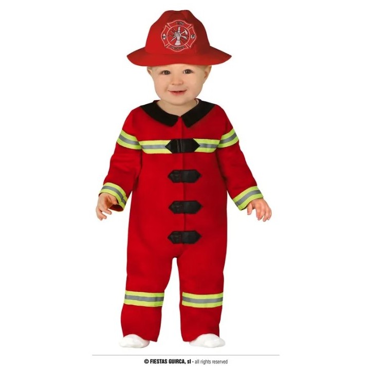DISFRAZ BOMBERO BEBE 12/18M 87805