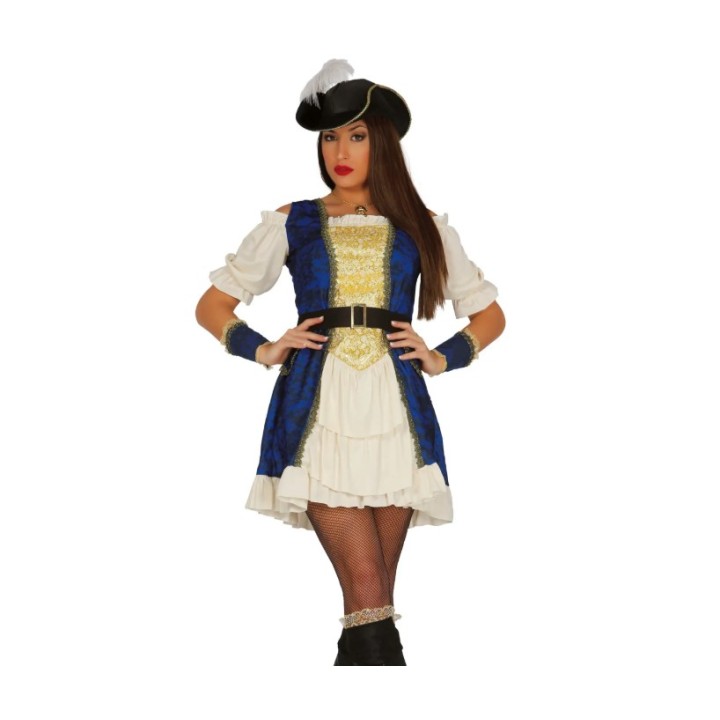 DISFRAZ PIRATA LUJO MUJER S (36/38) 88093