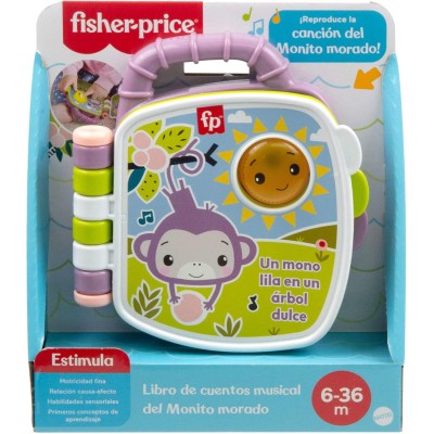 FISHER PRICE LIBRO MONO...