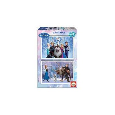 PUZZLE.2X100 FROZEN 15767 ª