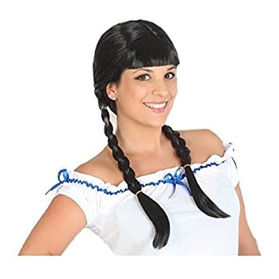 PELUCA TRENZAS MORENA 12917 
