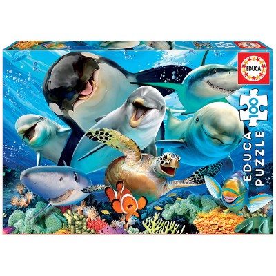 PUZZLE 100 PZAS SELFIE BAJO...