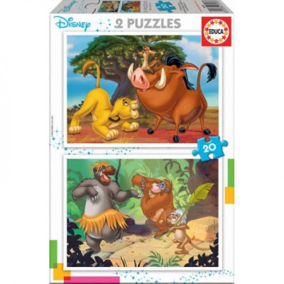 PUZZLE 2x20 DISNEY ANIMALS...