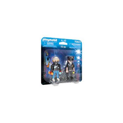 POLICIA Y VANDALO 70822 