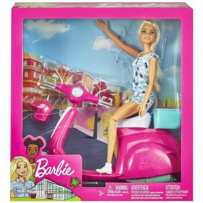 BARBIE Y SCOOTER GBK85 