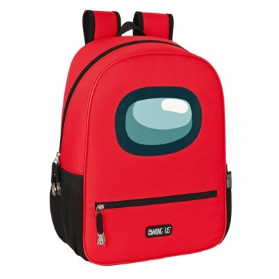 MOCHILA 40CM AMONG US RED...