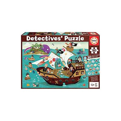PUZZLE DETEC. . 50 PIRATAS...
