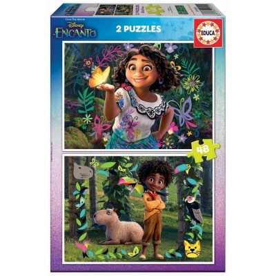 PUZZLE 2x48 ENCANTO DISNEY...