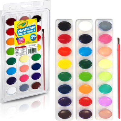 24 ACUARELAS LAVABLES 53-0524 