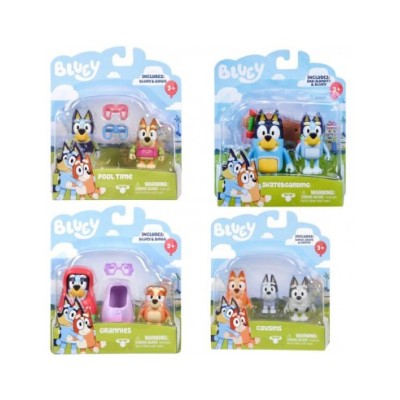 BLUEY PACK 2 FIGURAS BLY00000