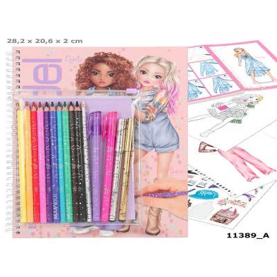 TOPMODEL LIBRO COLOREAR 11389 