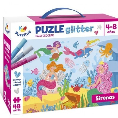 PZ. GLITTER SIRENAS PUM003 