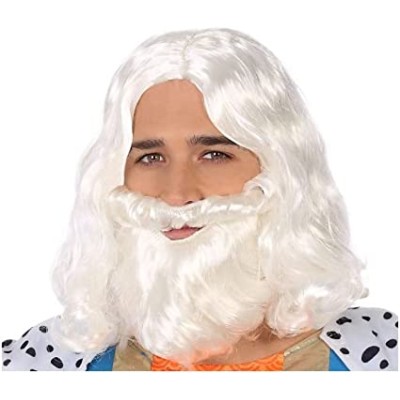 PELUCA REY MAGO BLANCA 39891 