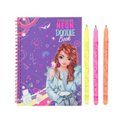 TOPMOD DOODLE BOOK NEON 11932 