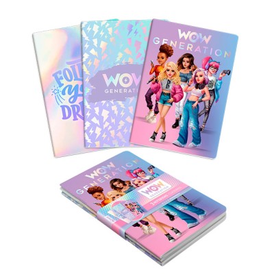 3 LIBRETAS TAPA BLANDA 24H...