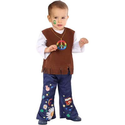 DISFRAZ HIPPIE 12-24M 66227