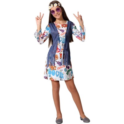 DISFRAZ HIPPIE 3-4A 66307