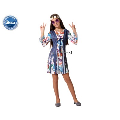 DISFRAZ HIPPIE 10-12A 66310