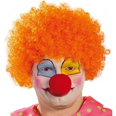 PELUCA PAYASO NARANJA 39755