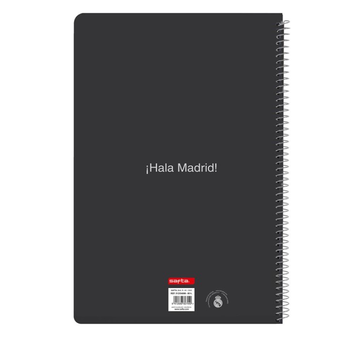 LIBRETA 80HOJAS R.MADRID 512554066