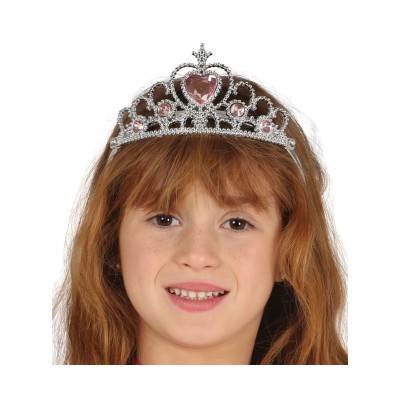 DIADEMA PRINCESA PLATA 17410