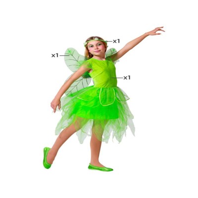 DISFRAZ HADA VERDE 7-9A 10734 