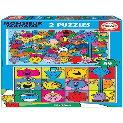 PUZZLE 2x48 MONSIEUR MADAME...