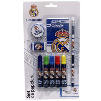 SET PAPELERIA 9 PIEZAS REAL...