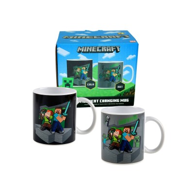 TAZA COLOR TIERRE MINECRAFT...