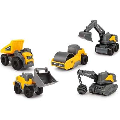 SET 5 VEHICULOS VOLVO MICRO...