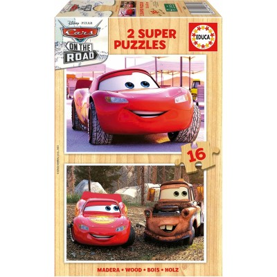 PUZZLE 2X16 CARS 19670