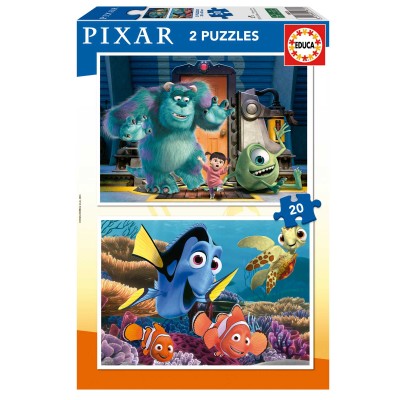 PUZZE 2X20 DISNEY PIXAR 19673 