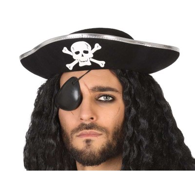 SOMBRERO PIRATA NEGRO 51063 