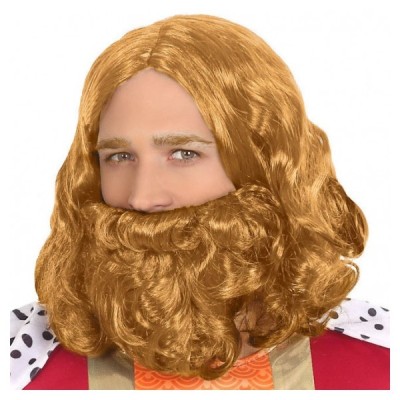 PELUCA Y BARBA RUBIA 50163 