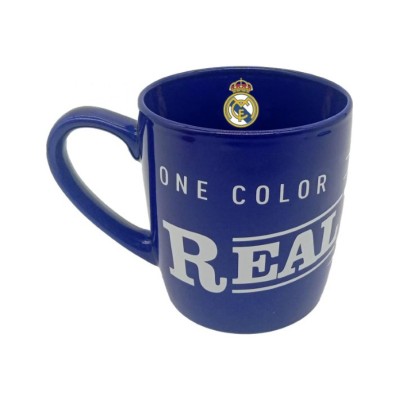 Taza azul Real Madrid...