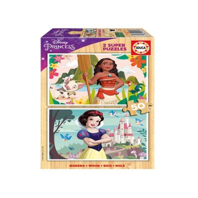 PUZZLE 2X50 DISNEY PRINCESS...