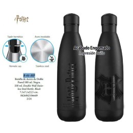 HARRY POTTER BOTELLA NEGRA B-01-HP