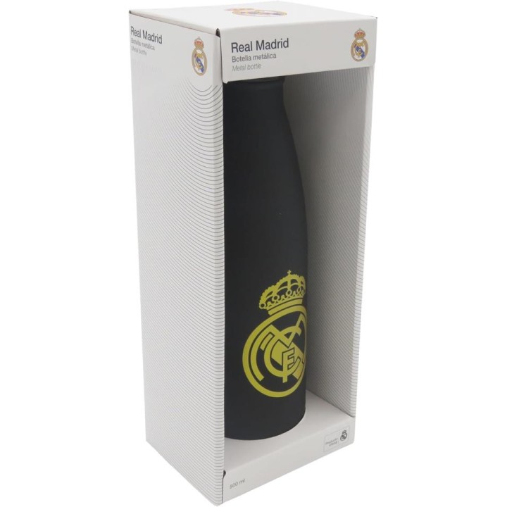 BOTELLA REAL MADRID NEGRO/ORO B92-03RM