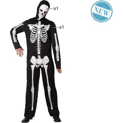 DISFRAZ ESQUELETO M-L 67211