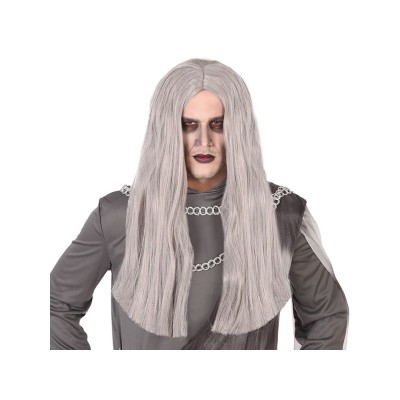 PELUCA HALLOWEEN 60CM GRIS...