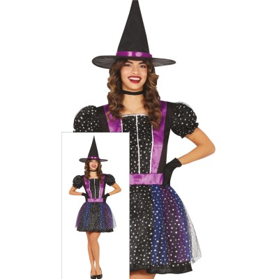 DISFRAZ BRUJA ESTRELLAS...