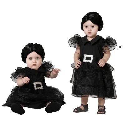 DISFRAZ NIÑA FANTASMA NEGRO...