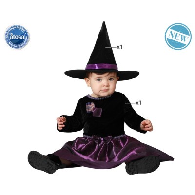 DISFRAZ BRUJA MORADO 12-24M...