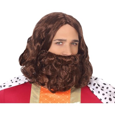 PELUCA Y BARBA CASTAÑO 43624