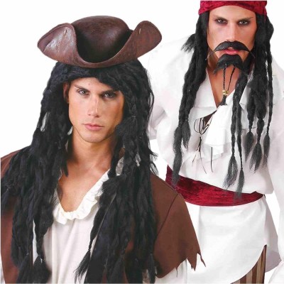 PELUCA RASTA NEGRA 4616 